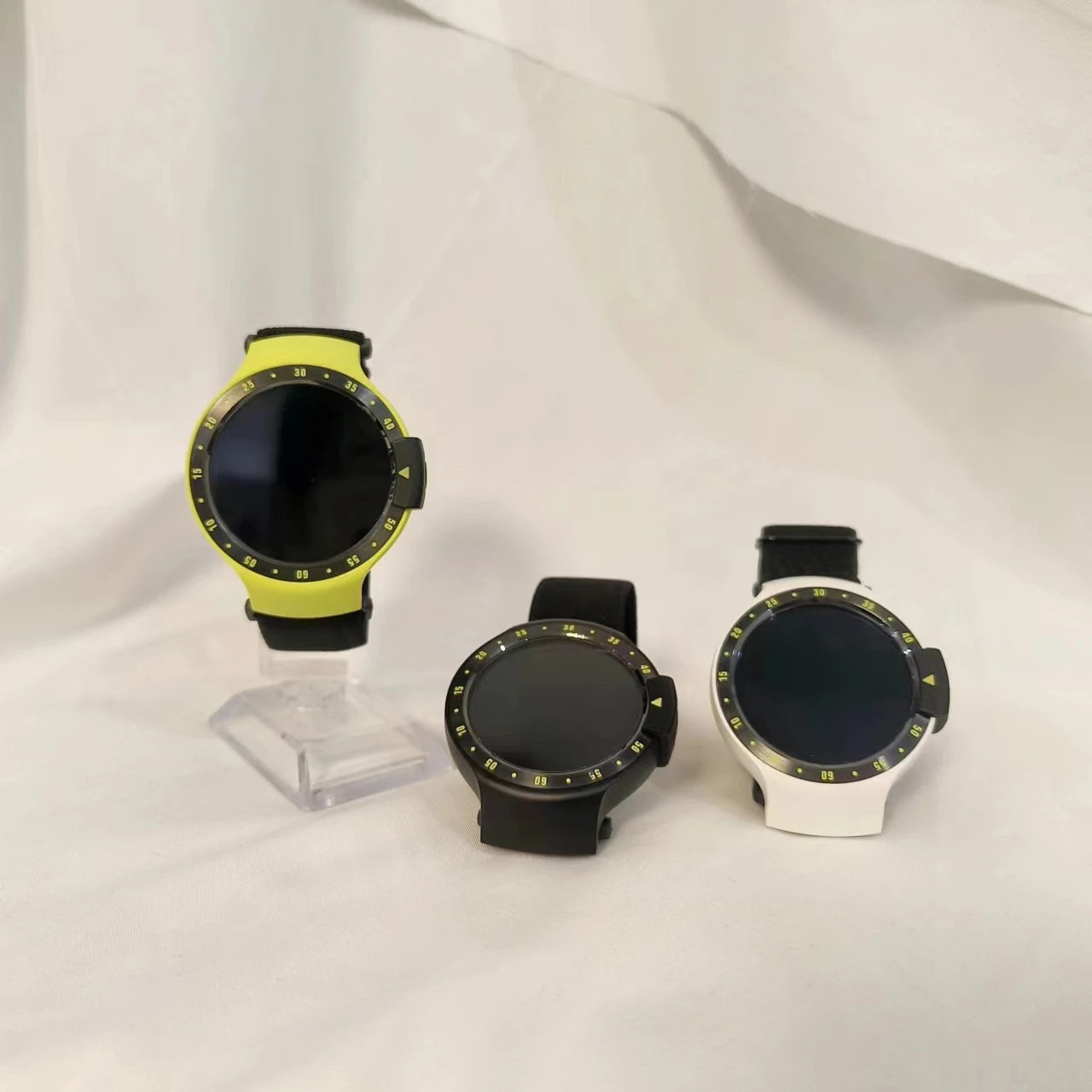 TicSmartwatch S Wear OS スマートウォッチ メンズ レディース 4GB ROM IP67 防水 Google OS 搭載 iOS Android Hzbot ナイロンストラップ 95new