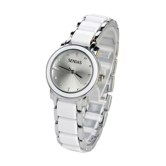 Fashion Women Watch Flexible Elastic Band Quartz Wrist Watches Steel Strap Couple Watch Gift relógio feminino skmei relojes