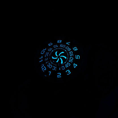 Reloj Automático OBLVLO para hombre, reloj de pulsera mecánico de lujo de 41MM, reloj de pulsera luminoso a la moda hasta 50M, esfera de concepto único de zafiro resistente al agua