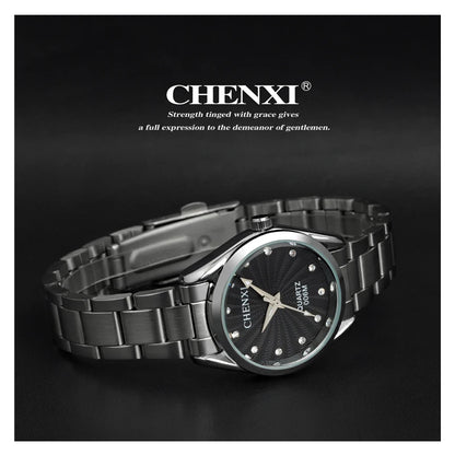 CHENXI Fashion Women Watches 2023 New Luxury Lady Quartz Stainless Steel Wristwatches Waterproof Female Analog Quartz Watches