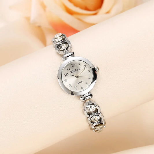 Reloj de lujo para mujer, pulsera con diamantes de imitación, reloj de pulsera informal para mujer, pulsera, reloj de regalo, reloj femenino