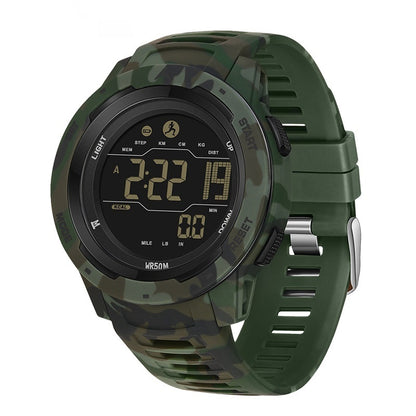 Sanda Calories Waterproof Multifunctional Shockproof Smart Men's And Women's Watch