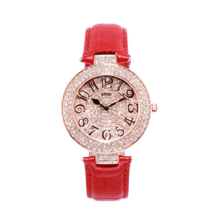 Waterproof Diamond Women's Watch Fashion Student Large Dial