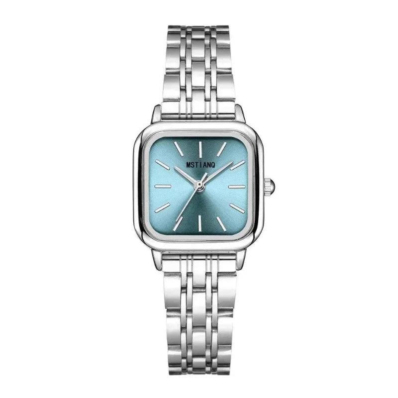 Fashionable All-match Women's Simple Steel Belt Quartz Watch