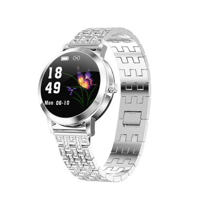 Smart Watch Round Bluetooth Paired Pedometer Heart Rate