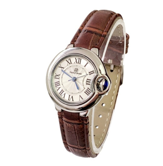 Reloj de pulsera de cuarzo con correa de acero de moda para hombre