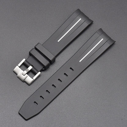 Silicone Rubber Strap Concave Interface