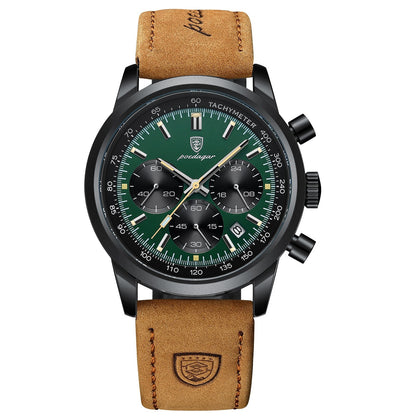 Reloj luminoso impermeable multifuncional para hombre