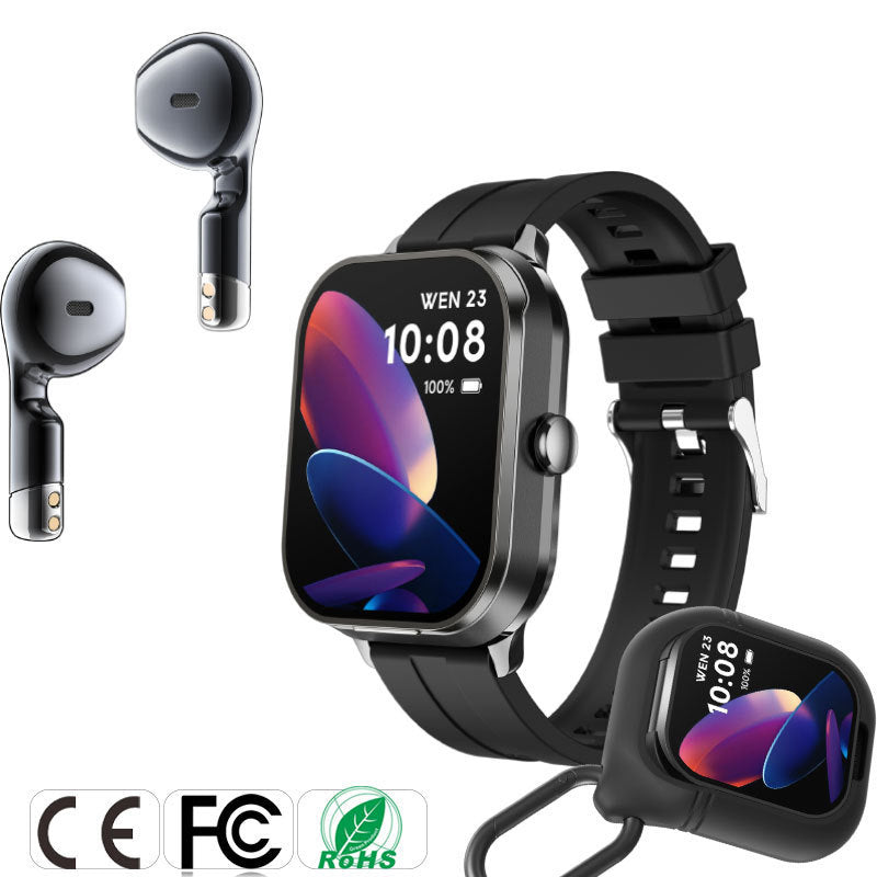 D8pro Smart Watch Tws Headset Two-in-one Health Monitoring