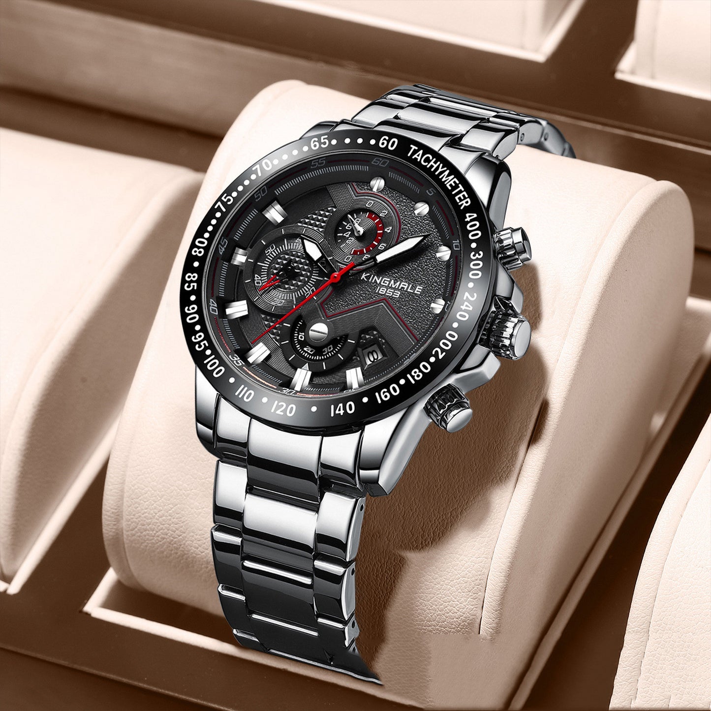 Men's Waterproof Automatic Multi-function New Concept Sports Trend Watch