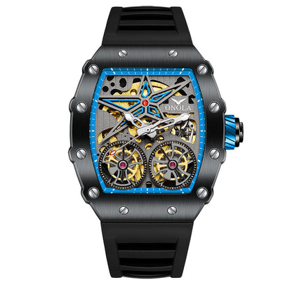 Rudder Flywheel Skeleton Fully Automatic Men's Watch