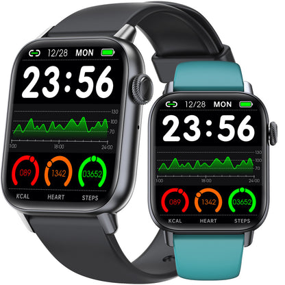 Heart Rate Blood Oxygen Body Temperature Monitoring AI Voice Assistant Smart Watch