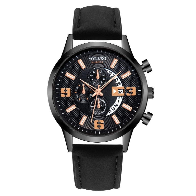 Reloj de moda para hombre con calendario digital grande