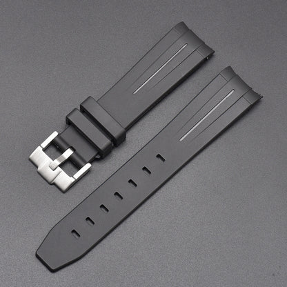 Silicone Rubber Strap Concave Interface