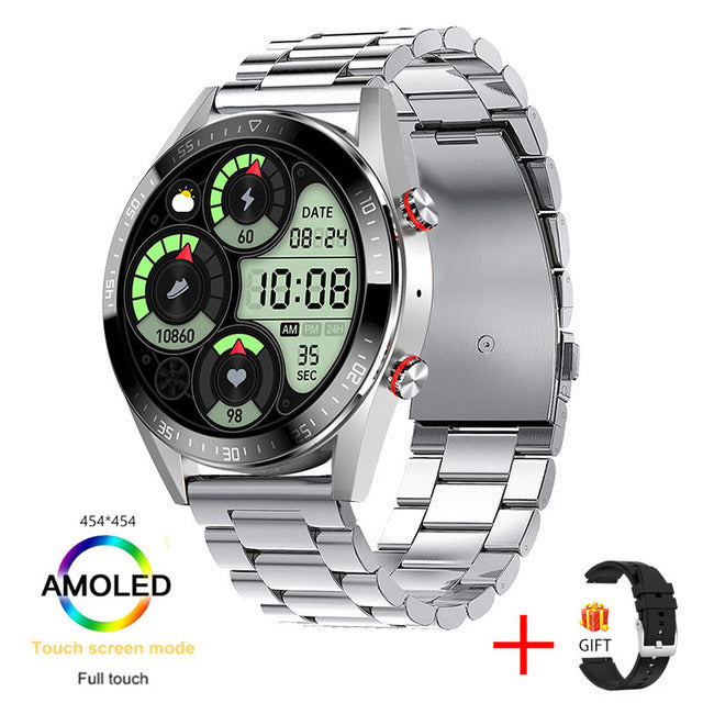 Bluetooth Call Smart Watch Music Heart Rate Blood Pressure Always Bright Screen