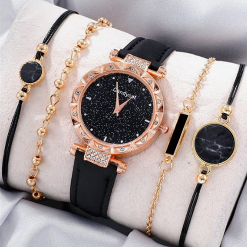 Conjunto de relojes de moda para mujer