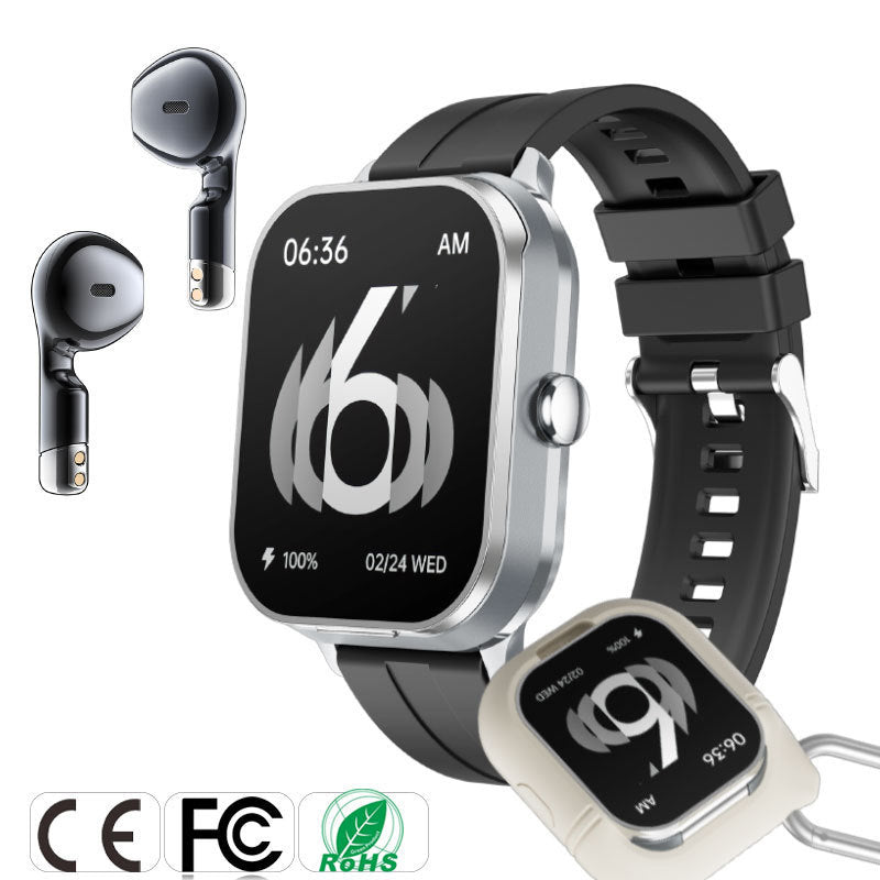 D8pro Smart Watch Tws Headset Two-in-one Health Monitoring