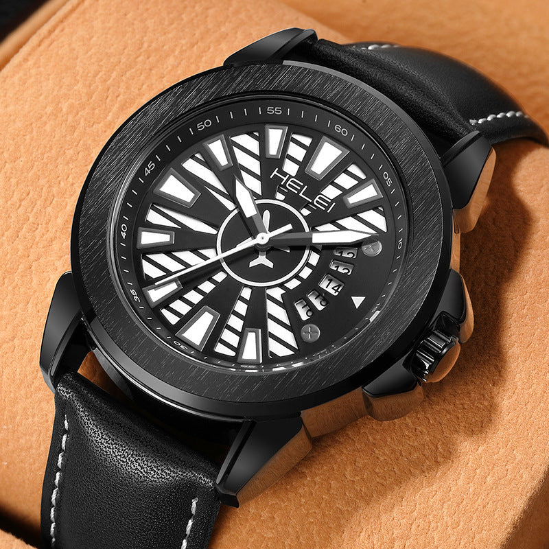 Reloj de cuarzo de moda para hombre.