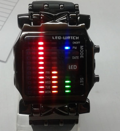 Reloj electrónico con forma de cangrejo, reloj LED, reloj de negocios moderno