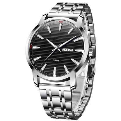 Men's Fashion Waterproof Calendar Function Quartz Watch