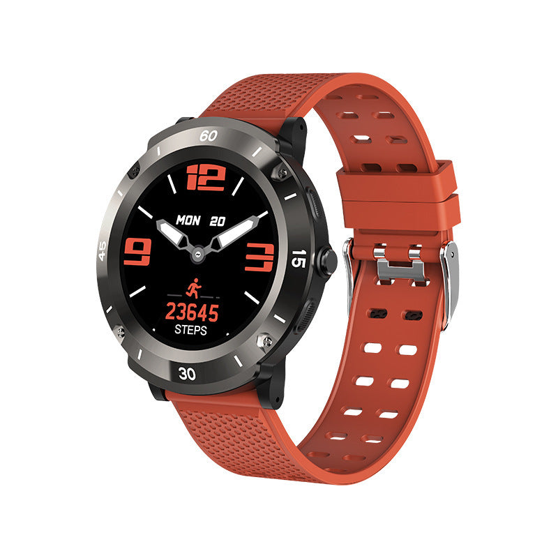 Reloj inteligente S8 con pantalla táctil completa, deportivo, control del ritmo cardíaco y de la presión sanguínea, resistente al agua