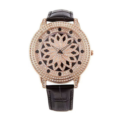 Reloj giratorio "Buena suerte para mujer"