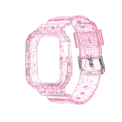 Reloj con correa transparente integrada Glaciar