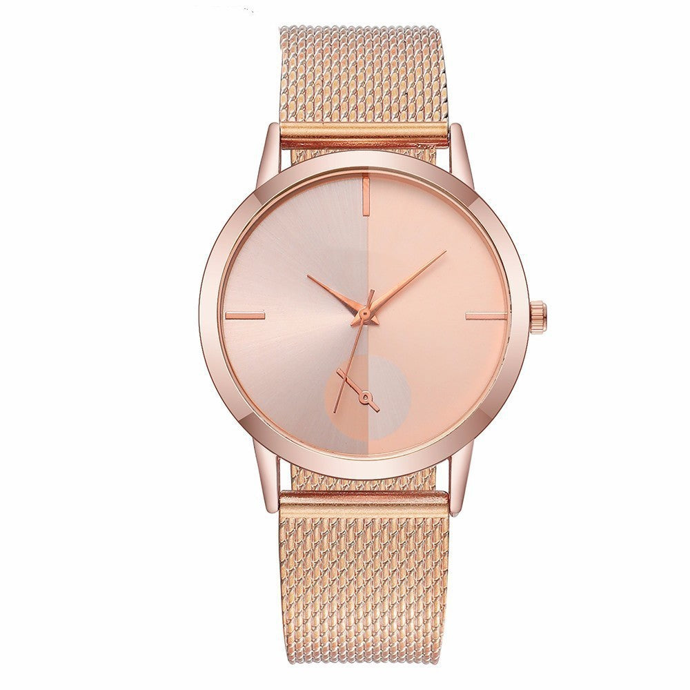 Reloj de cuarzo sencillo para mujer