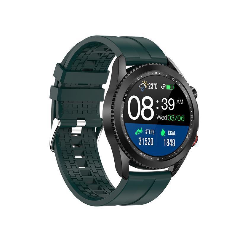 Pulsera reloj inteligente T40 con pantalla táctil completa y modo dual con llamadas Bluetooth