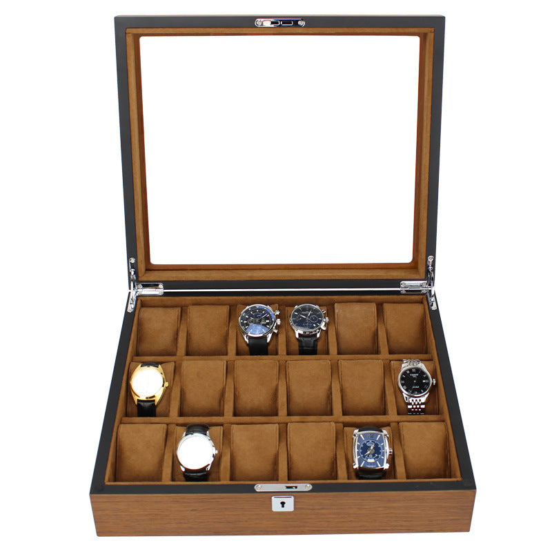 Wooden Watch Simple Storage Box