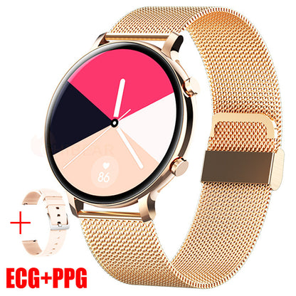 Bluetooth Call Smartwatch Business Stainless Steel Strap