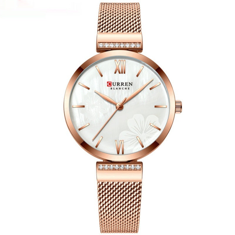 Women's Fashion Alloy Quartz Simple Watch