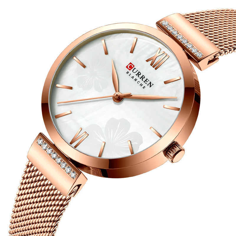 Women's Fashion Alloy Quartz Simple Watch