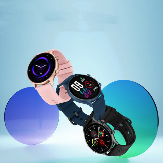 Bluetooth Fitness Mode Heart Rate Monitoring Smartwatch