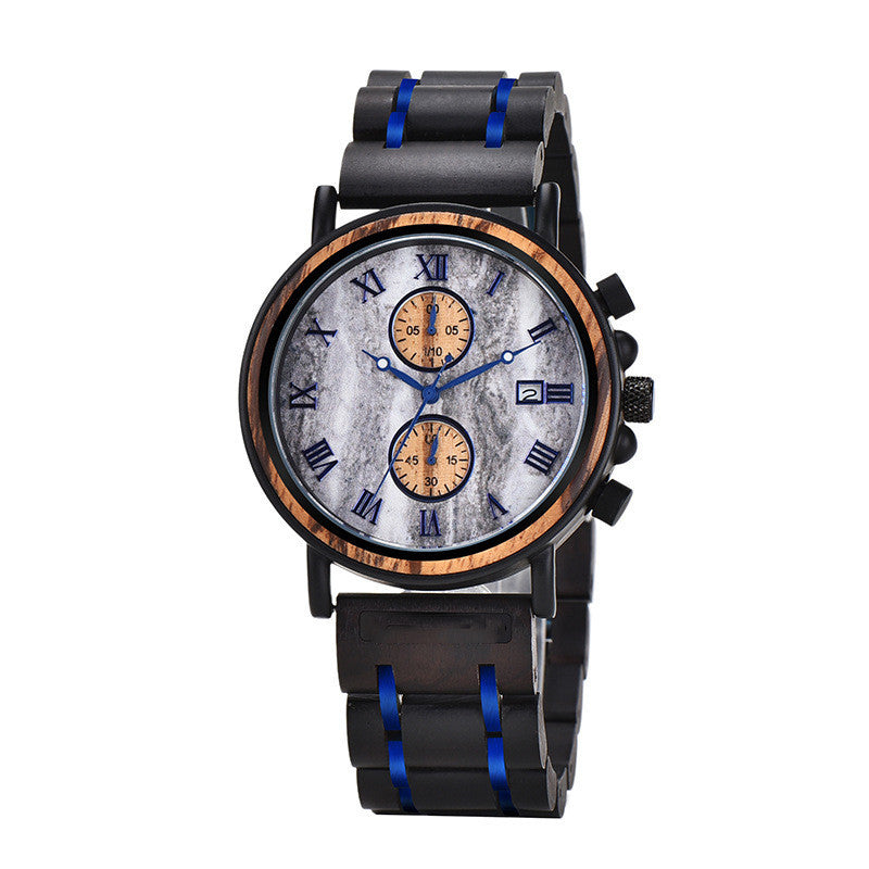 Leisure Business Quartz Wood Watch