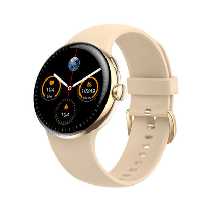 Smartwatch compatible con frecuencia cardíaca, oxígeno en sangre, Bluetooth, llamada, mensaje, detección de temperatura