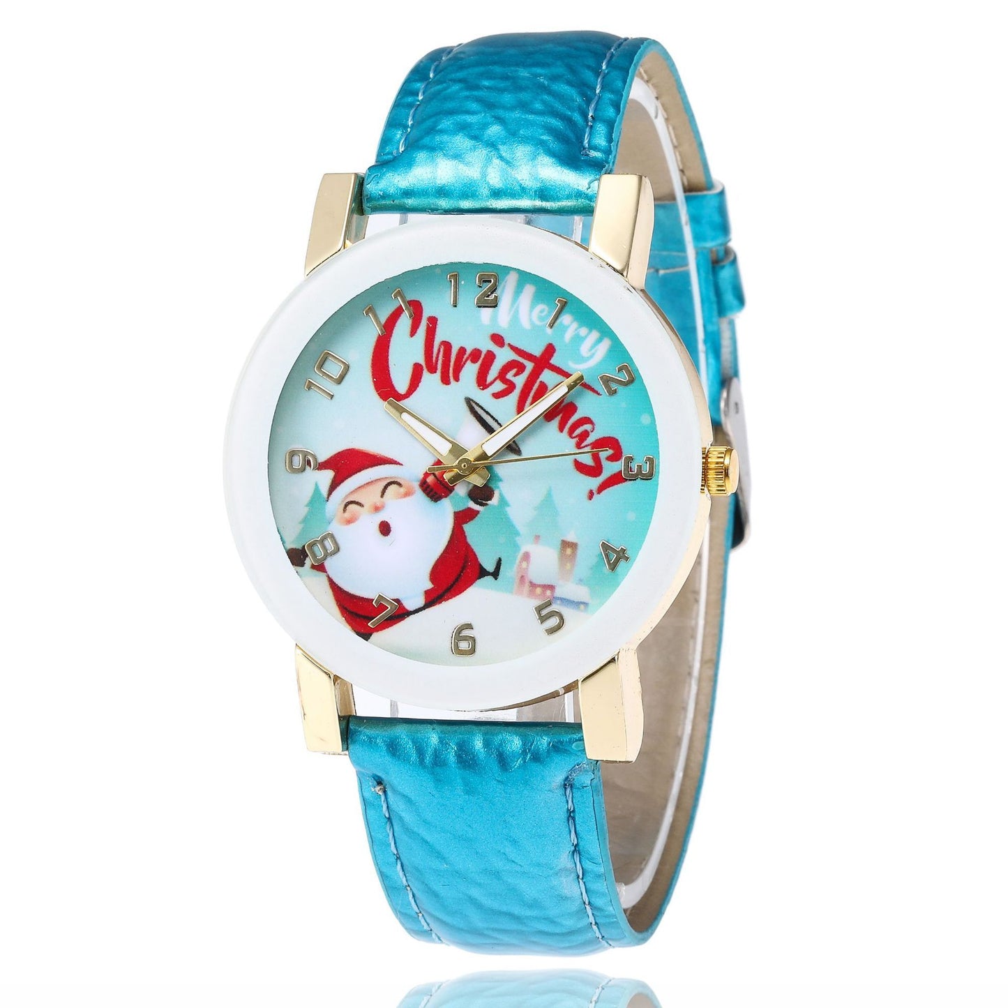 Reloj navideño informal de moda para niños