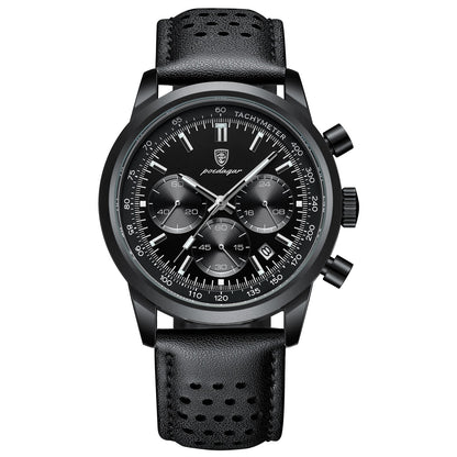 Reloj luminoso impermeable multifuncional para hombre