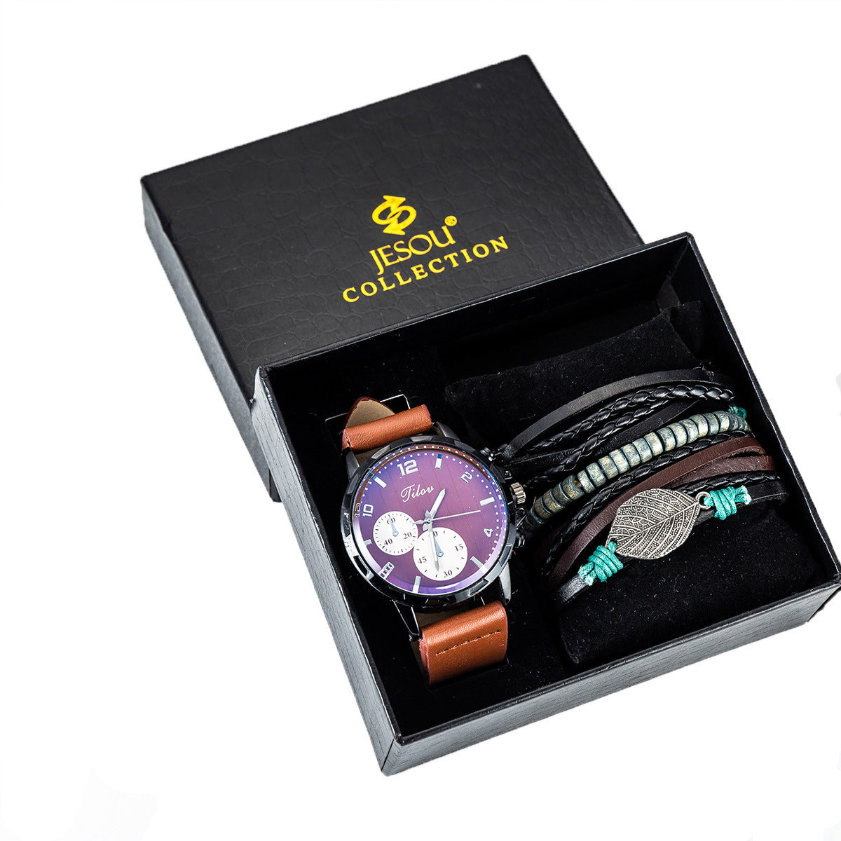 Men's Gift Set Beautifully Wrapped Watch