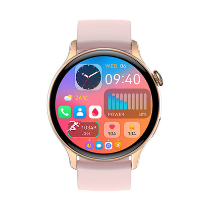 Reloj inteligente compatible con llamadas NFC y Bluetooth, reloj deportivo con presión arterial