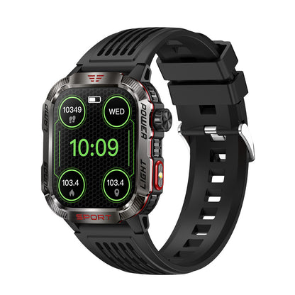 Reloj inteligente HT29 con llamadas por Bluetooth, control de la presión arterial y del ritmo cardíaco