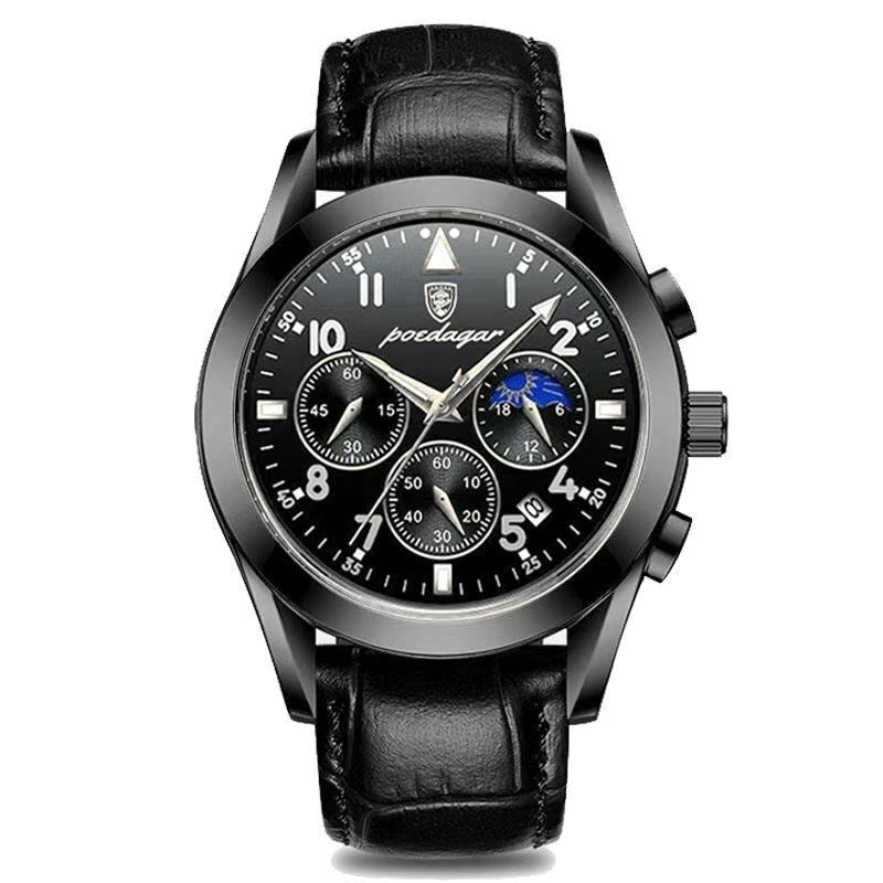 Reloj multifunción para hombre, resistente al agua y luminoso.