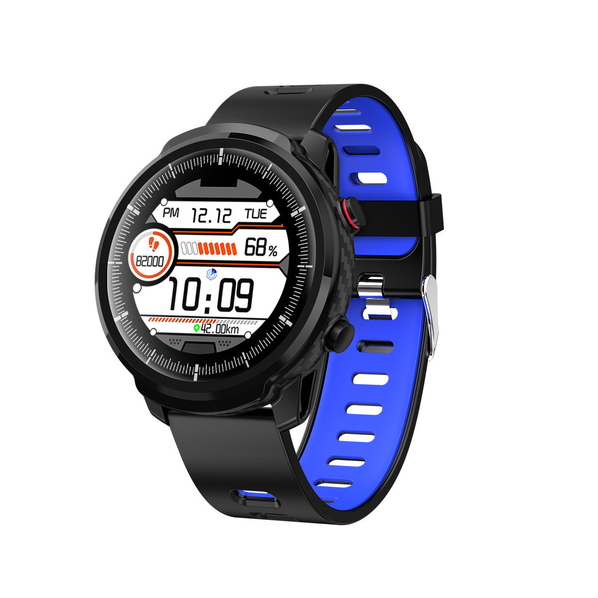 Smart Watch Blood Pressure Heart Rate Monitoring Waterproof Step Counter Function