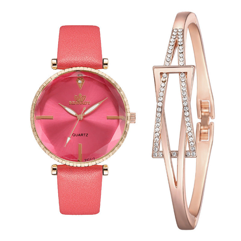 Stylish Graceful Simple All-Match Belt Small Kit Women's Watch