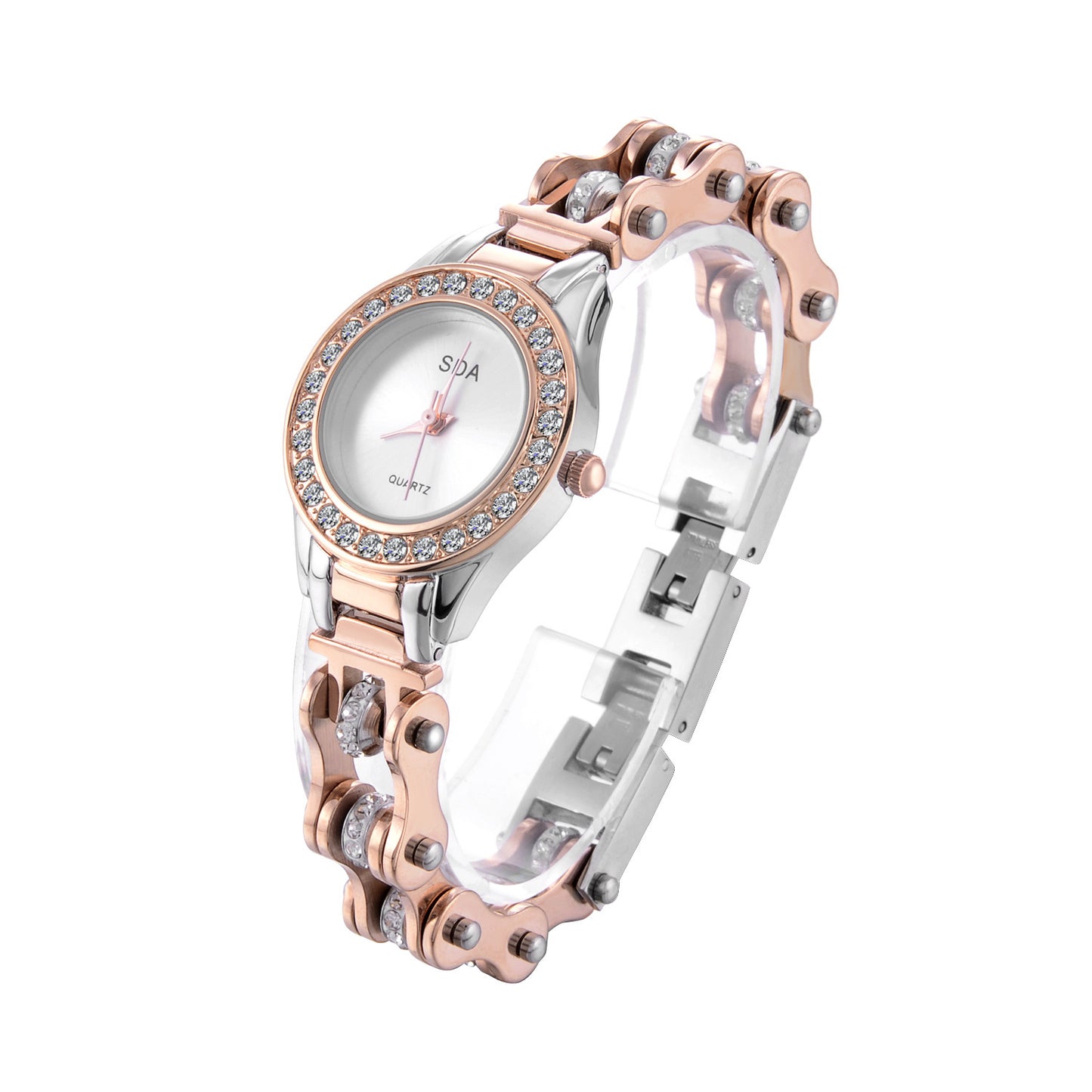 Creative Women's Bicycle Chain Quartz Watch