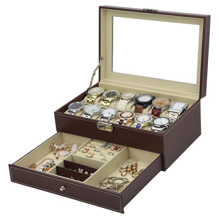 Watch Jewelry Display Box Storage