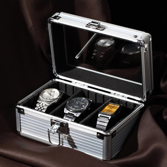 Aluminum Alloy Watch Packaging Display Storage Box