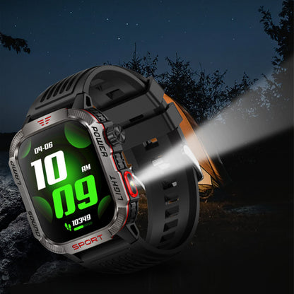 Reloj inteligente HT29 con llamadas por Bluetooth, control de la presión arterial y del ritmo cardíaco