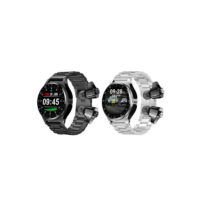 Reloj inteligente GT66 TWS 2 en 1 con Bluetooth y llamadas de voz HD