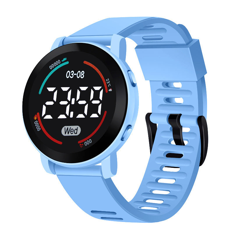 Simple Casual Exercise New M6 Waterproof Electronic Watch